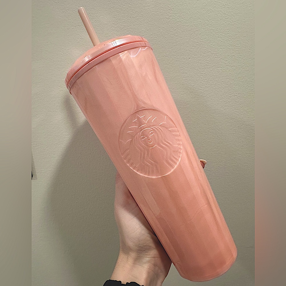EUC- Starbucks Pink Kaleidoscope Tumbler- Summer 2021
